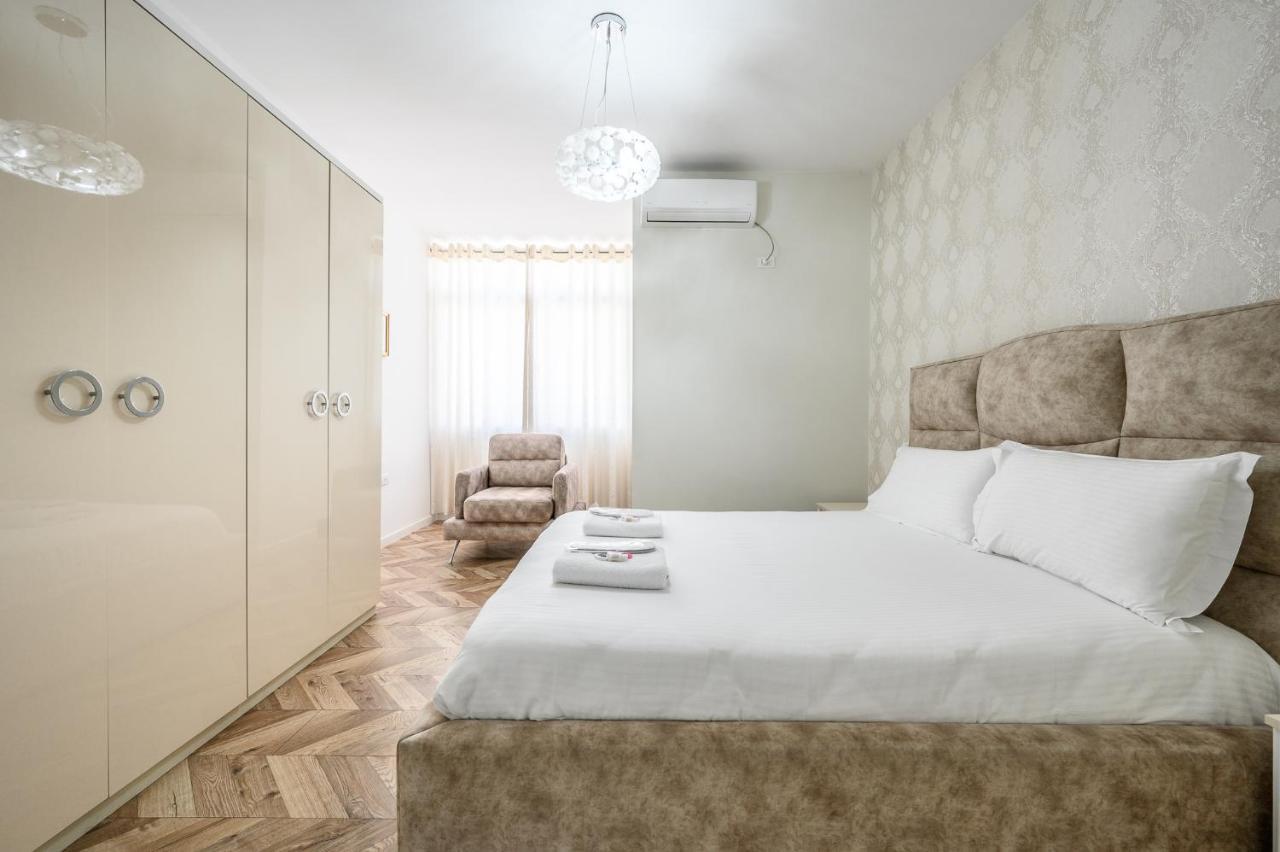 Miku Apartments-Luxury City View At Wilson Square Tirana Exteriér fotografie